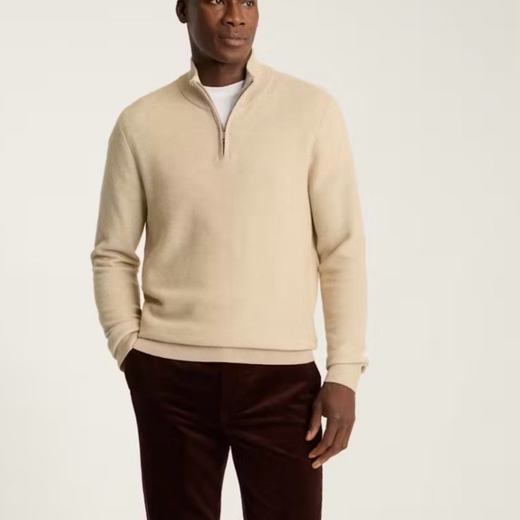 Bonobos Men's Washable Cotton
Cashmere Half-Zip Sweater - Picture 1 of 8